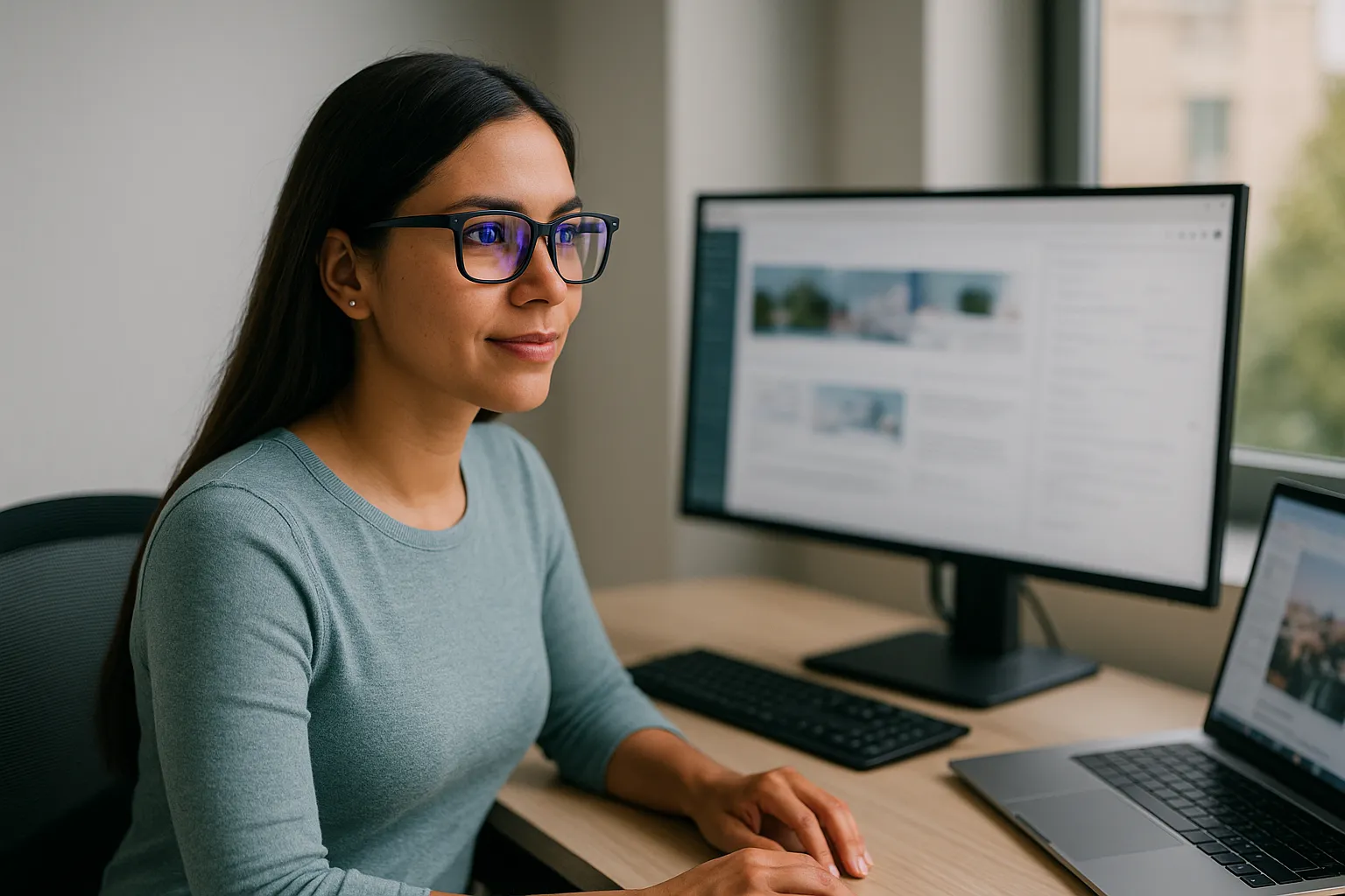 es bueno usar lentes para la computadora