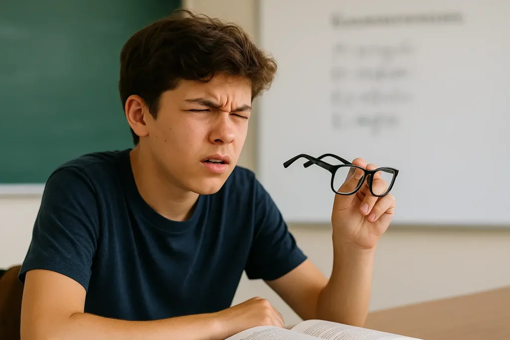 a partir de qué graduación es necesario usar lentes