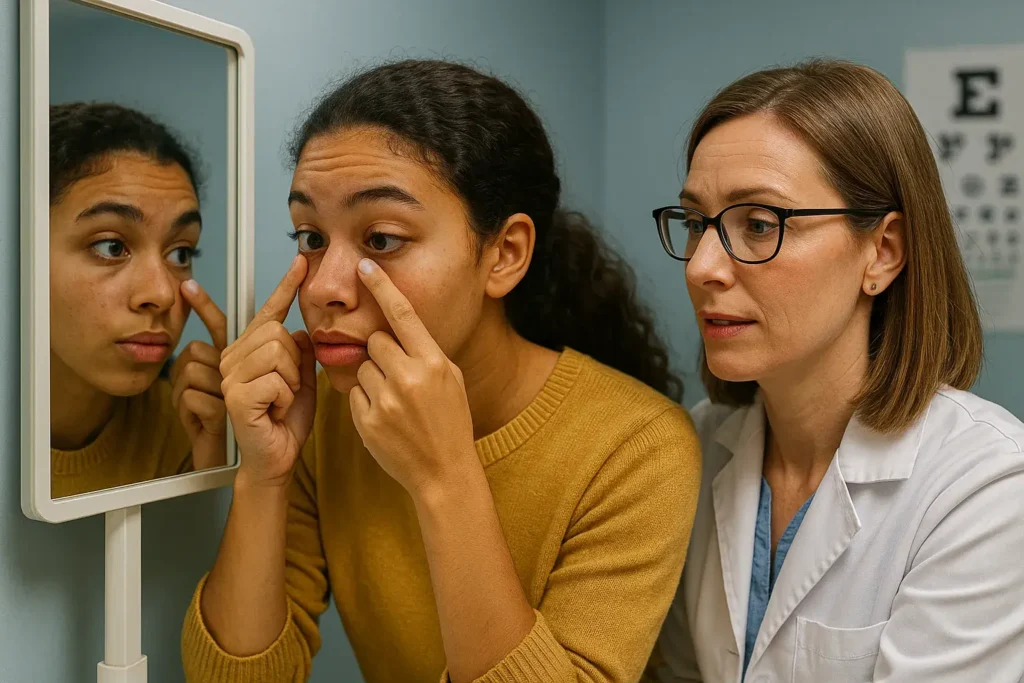 a qué edad se puede usar lentes de contacto