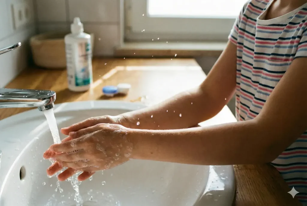 a qué edad se pueden usar lentes de contacto