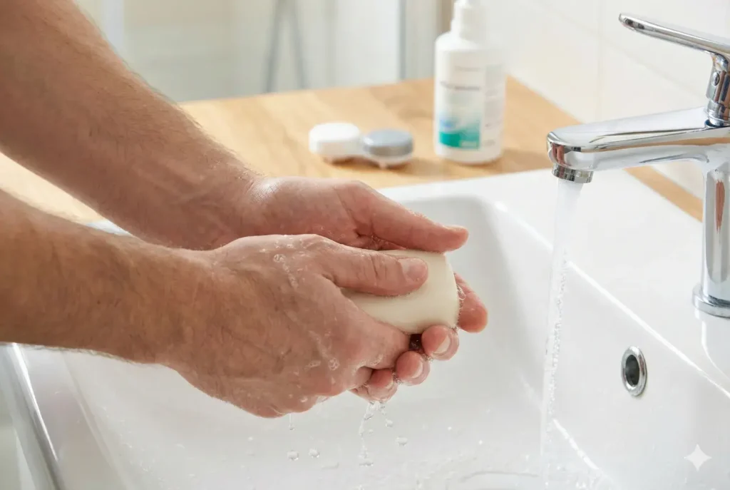 cómo evitar infecciones por lentes de contacto