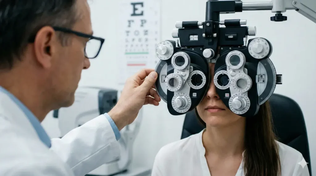 Dónde hacer examen de la vista en Villa Nueva