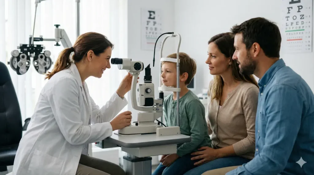 Dónde hacer examen de la vista en Villa Nueva